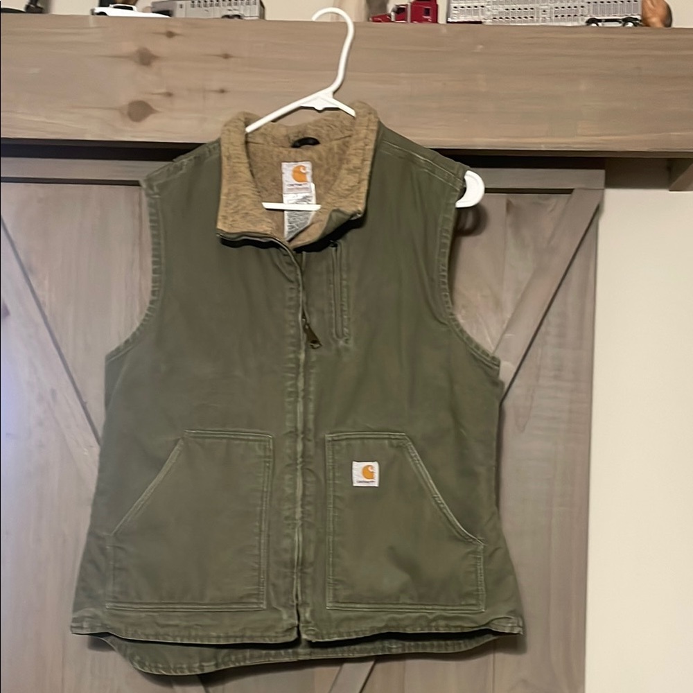 Carhartt Olive Green Vest